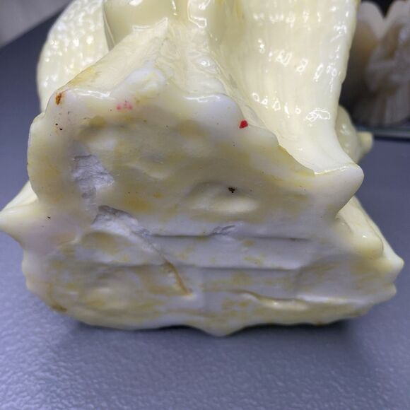 Vintage Angel Candle Decorative Collectible w/ Original Box Cream Unscented - Picture 7 of 15